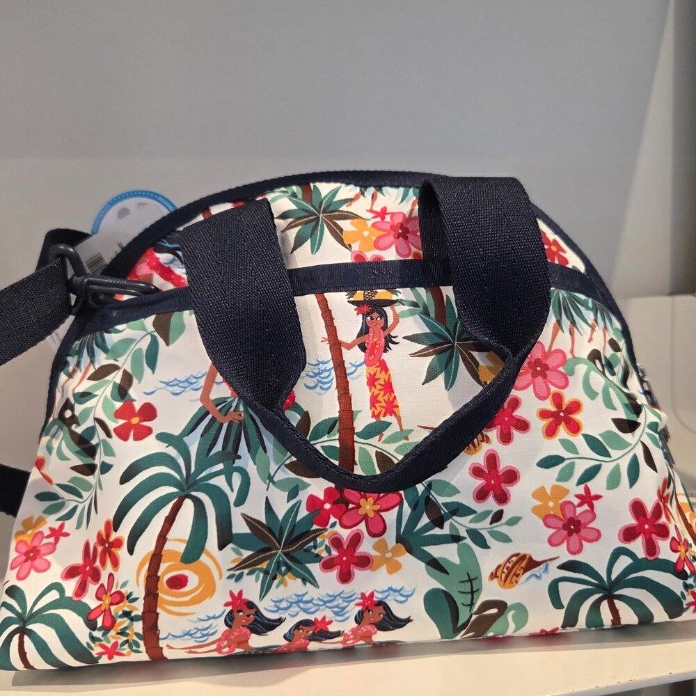 LeSportsac Exclusive Edition Hawaii Hula Love York Satchel NWT